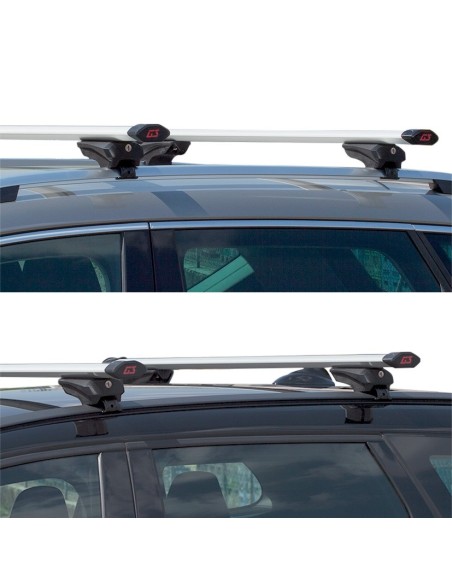 Barre portatutto Airflow 60210 per corrimano aperti o integrati 110cm