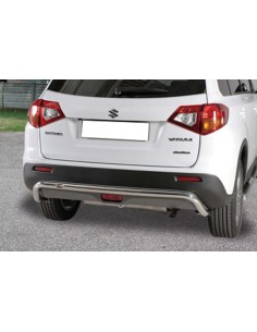 Tubo protezione posteriore inox lucido 50mm Suzuki Vitara dal 2019