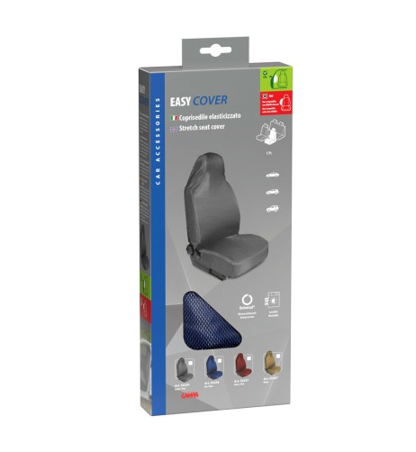 Easy Cover coprisedile anteriore elasticizzato universale Blu