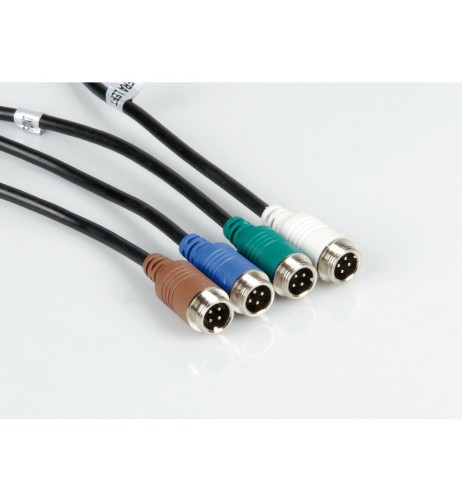 Monitor veicolare LCD 7 pollici max 4 telecamere con telecomando M3