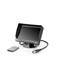 Monitor veicolare LCD 7 pollici max 3 telecamere con telecomando M2