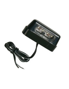 Luce targa a 4 led 12V moto e scooter BIANCA 56x20mm