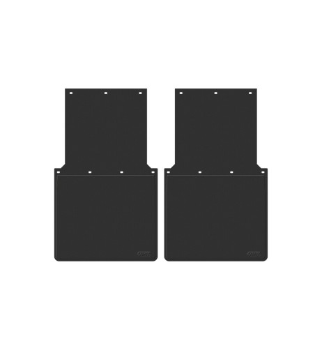 Coppia paraspruzzi camion in PVC omologati antispruzzo 45x75cm