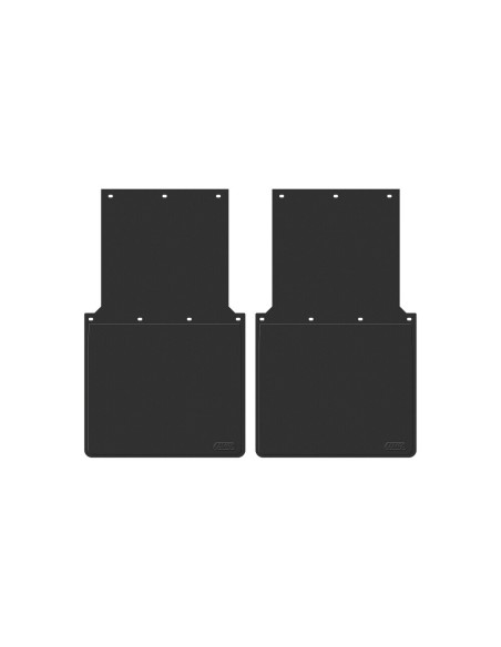 Coppia paraspruzzi camion in PVC omologati antispruzzo 45x75cm