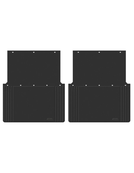 Coppia paraspruzzi camion in PVC omologati antispruzzo 65x75cm