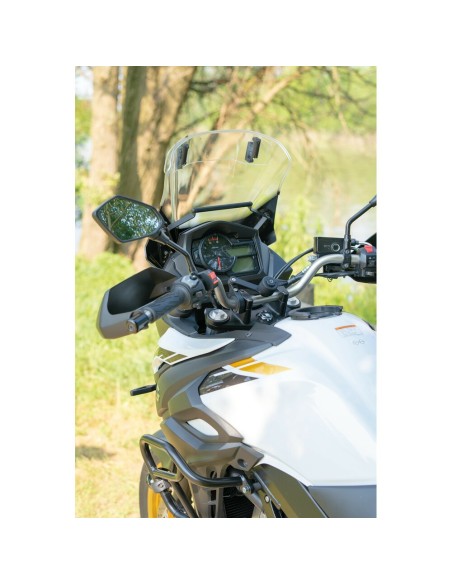 Supporto ad alta resistenza con smorzatore vibrazioni attacco a manubrio