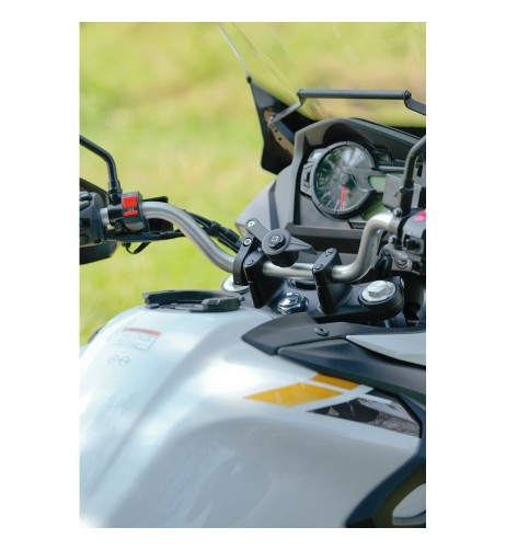 Supporto ad alta resistenza con smorzatore vibrazioni attacco a manubrio