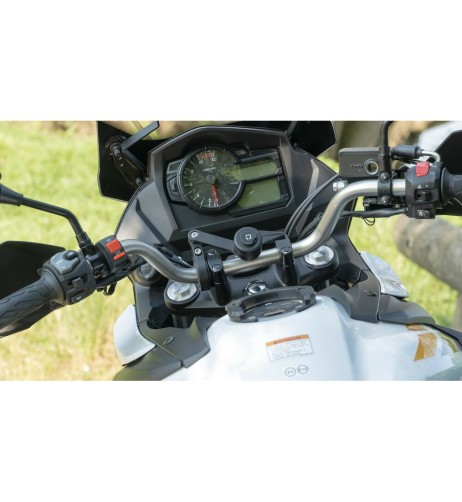 Supporto ad alta resistenza con smorzatore vibrazioni attacco a manubrio