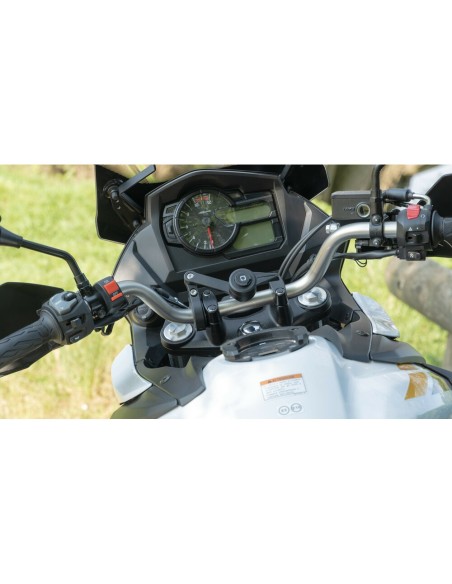 Supporto ad alta resistenza con smorzatore vibrazioni attacco a manubrio