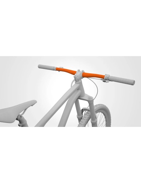 Supporto Optiline con attacco frontale per manubrio bici