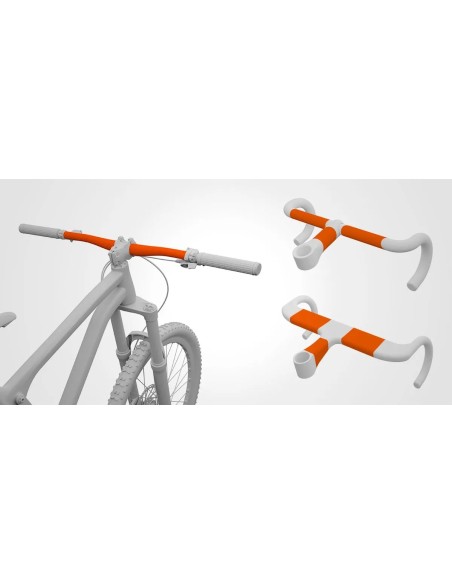 Supporto Optiline con attacco rapido per manubrio