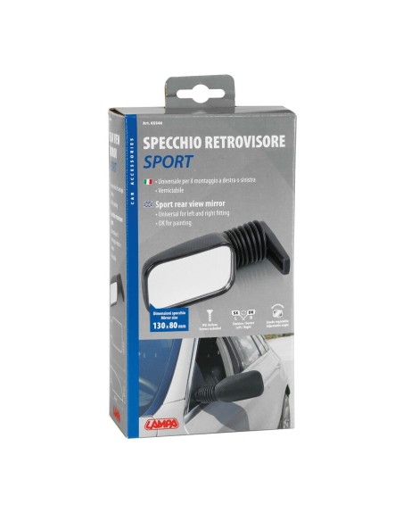 Specchio specchietto retrovisore laterale auto universale destra sinistra S