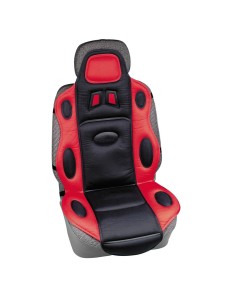 Fodera coprisedile universale sport PILOT imbottito Colore rosso