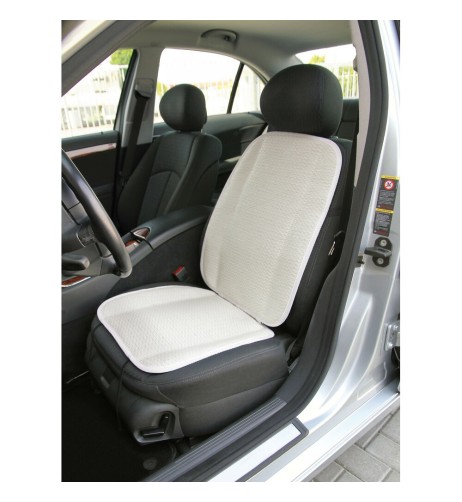 Schienale coprisedile singolo estivo in carta tessile per auto