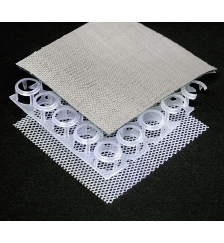 Schienale coprisedile singolo fresco lino naturale estivo per auto Beige