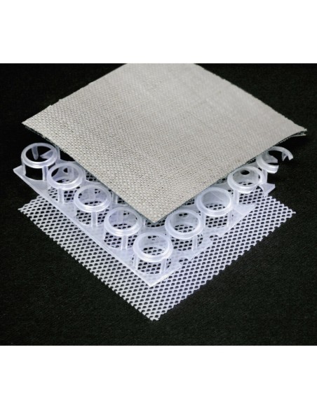 Schienale coprisedile singolo fresco lino naturale estivo per auto Beige