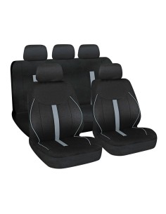 Set completo coprisedili auto universali Speed Nero Grigio