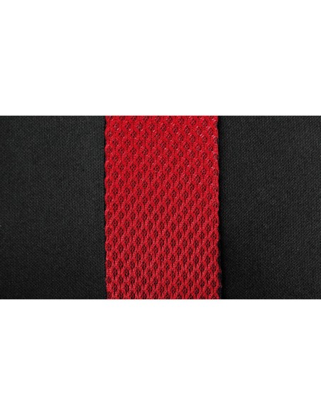 Set completo coprisedili auto universali Speed Nero Rosso