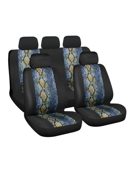 Set completo coprisedili auto universali Reptile effetto rettile