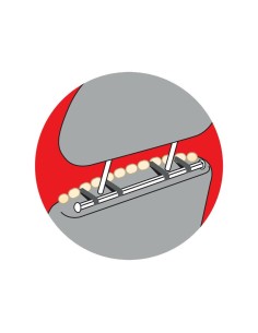 Coprisedile schienale auto estivo in palline di legno Samurai antracite gri 2