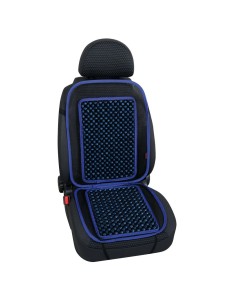 Fodera coprisedile auto universale in palline di legno Colore blu