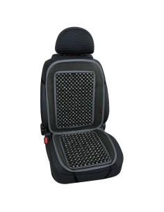 Fodera coprisedile auto universale in palline di legno Colore grigio