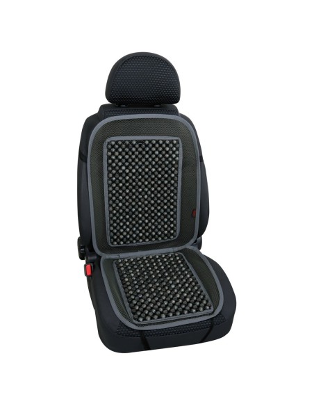 Fodera coprisedile auto universale in palline di legno Colore grigio