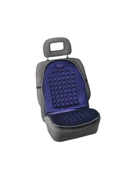 Fodera coprisedile auto universale magnetico massaggiante velluto Blu