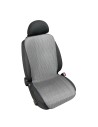 Fodera coprisedile universale auto in carta tessile ventilato Grigio 42cm