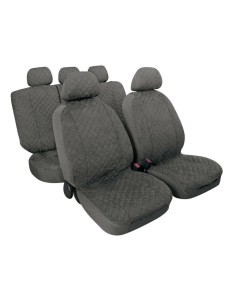 Kit completo coprisedili fodere auto universali in microfibra Colore antra