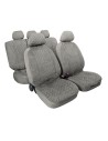 Kit completo coprisedili fodere auto universali in microfibra Colore grigi