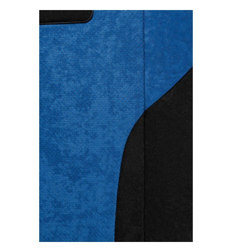 Kit completo coprisedili fodere auto universali microfibra Kynox Blu