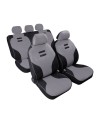 Kit completo coprisedili fodere auto universali microfibra Kynox Grigio