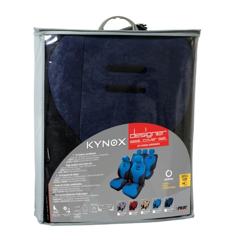 Kit completo coprisedili fodere auto universali microfibra Kynox Avio Naxy