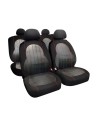 Kit completo coprisedili fodere auto universali poliestere Alissa Antracit