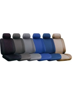 Kit completo coprisedili fodere auto universali poliestere Glamur B Beige 2