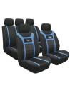 Kit completo coprisedili fodere auto universali poliestere High Gear Blu