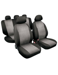 Kit completo coprisedili fodere auto universali poliestere Sprint Grigio