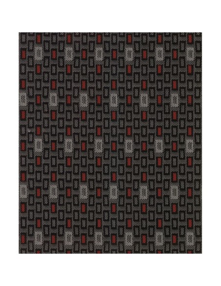 Kit completo coprisedili fodere auto universali poliestere Square Rosso