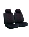 Set coprisedili fodere anteriori auto universali jacquard Glamur Nero