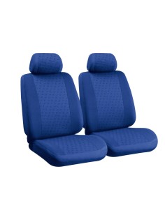 Set coprisedili fodere anteriori auto universali jacquard Glamur Blu