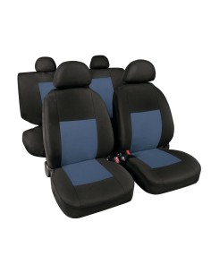 Set fodere coprisedili universali auto Classic avio nero