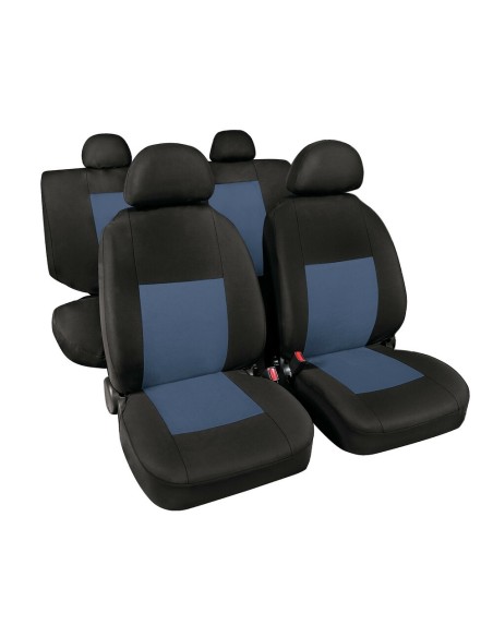 Set fodere coprisedili universali auto Classic avio nero
