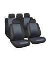 Set fodere coprisedili universali auto Free Nero Blu