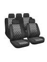 Set fodere coprisedili universali auto Free Nero Grigio