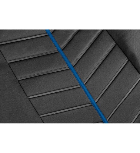 Set fodere coprisedili universali auto Rapid Nero Blu