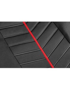 Set fodere coprisedili universali auto Rapid Nero Rosso 2