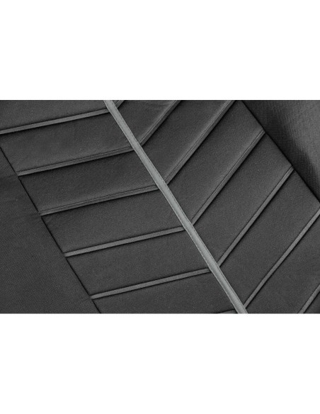 Set fodere coprisedili universali auto Rapid Nero Grigio