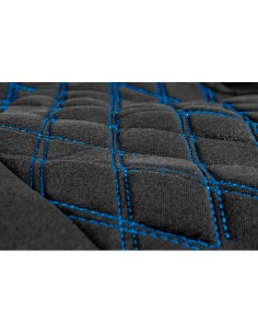 Set fodere coprisedili universali imbottiti auto Hive Nero Blu 2