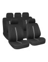 Set fodere coprisedili universali imbottiti auto Stinger Nero Grigio